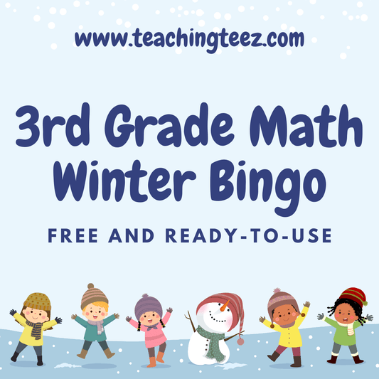 Free Winter Party Activity: A Fun, Festive Math Game for All Classrooms - TeachingTeez.com