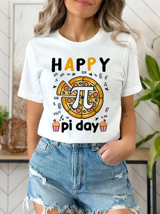 Celebrate Pi Day with the "Happy Pi Day" T-Shirt from TeachingTeez.com! Featuring a fun pizza and pi symbol design, this math teacher t-shirt is perfect for bringing humor and joy into the classroom. Made from soft, high-quality fabric and available in various colors, it’s ideal for Pi Day festivities or as a quirky gift for math lovers. Order yours today at TeachingTeez.com!