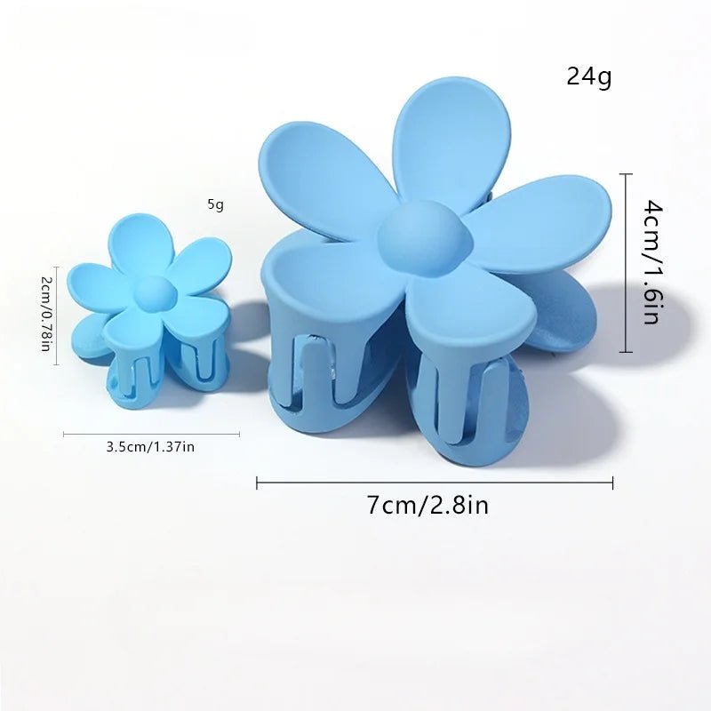 Large Flower Hair Claw - TeachingTeez.com