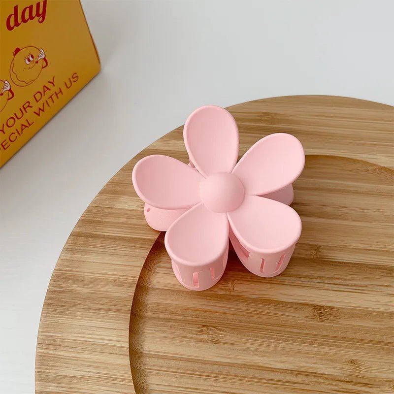 Large Flower Hair Claw - TeachingTeez.com